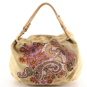 ETRO handbag- rare find, stunning iconic Etro details